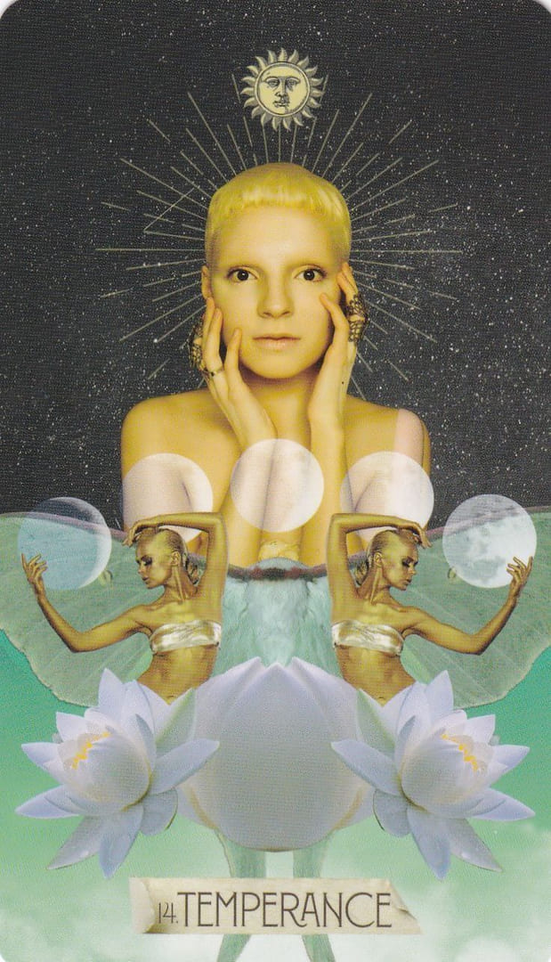 La Templanza — Tarot de las Musas