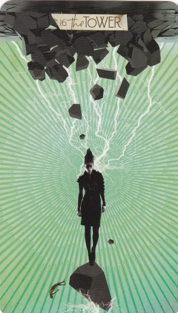 The Tower — The Muse Tarot