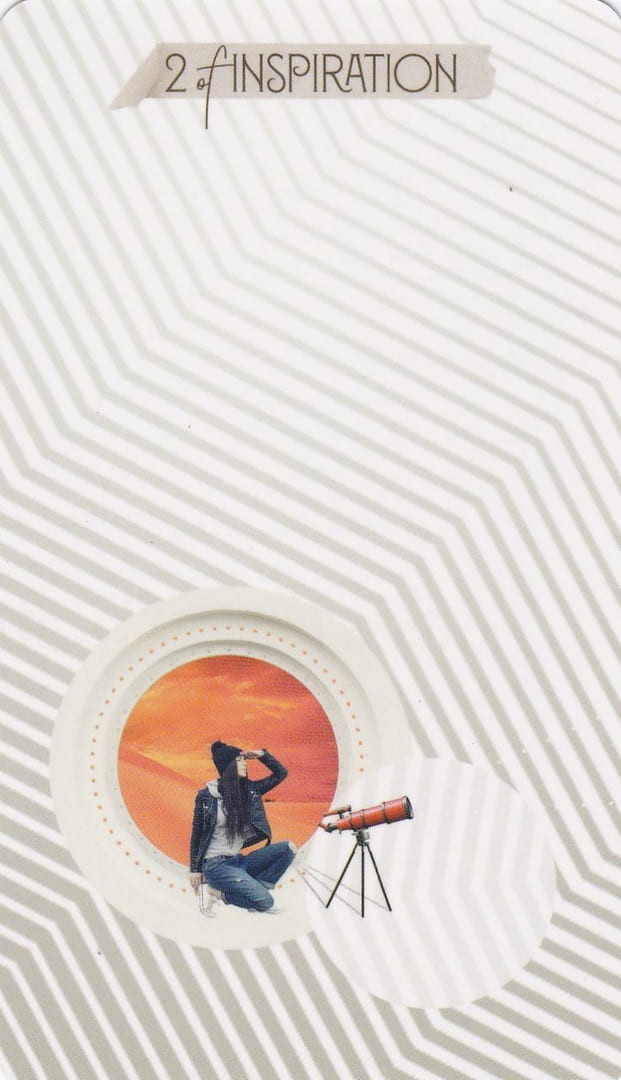 Dos de Bastos — Tarot de las Musas