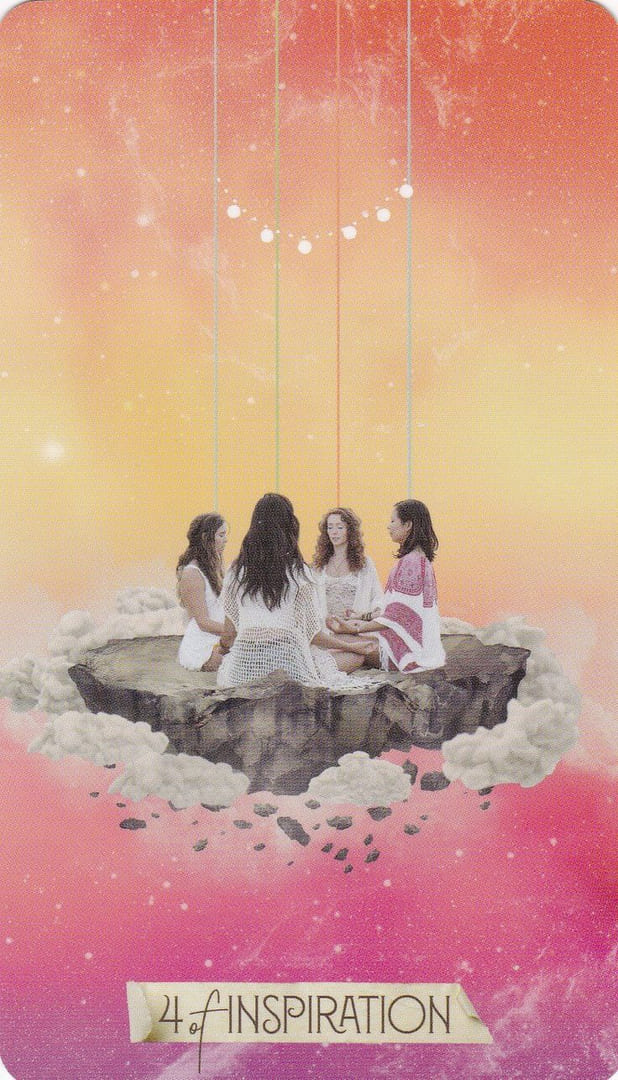 Four of Wands — The Muse Tarot
