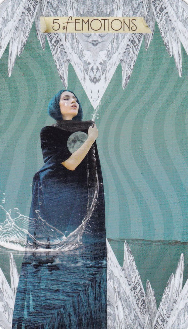 Cinco de Copas — Tarot de las Musas