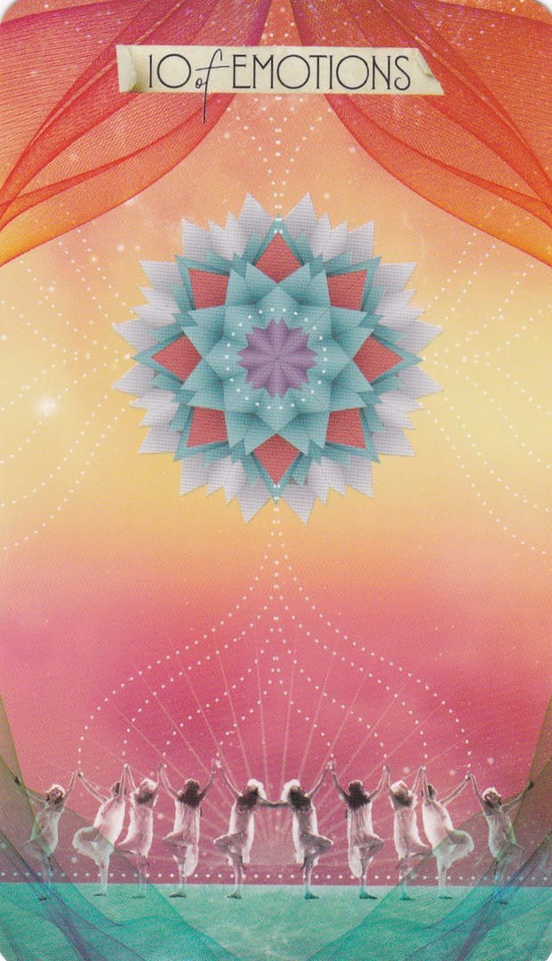 Diez de Copas — Tarot de las Musas