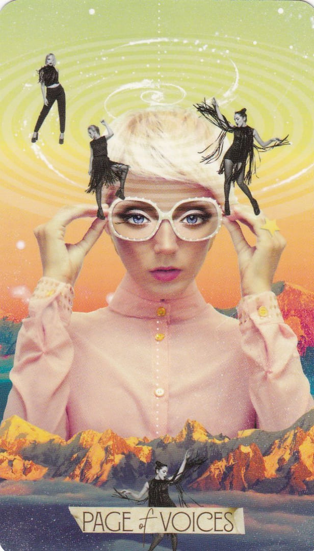 Sota de Espadas — Tarot de las Musas