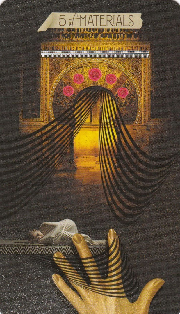 Cinco de Oros — Tarot de las Musas