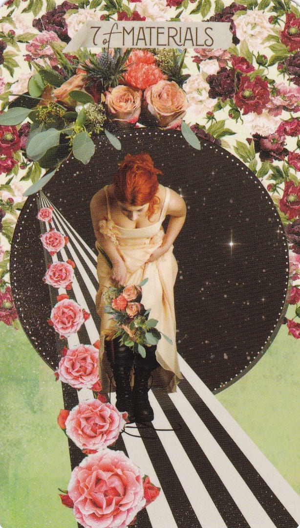 Siete de Oros — Tarot de las Musas