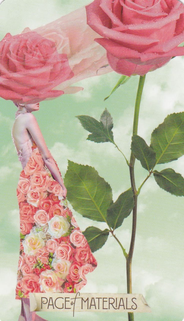 Sota de Oros — Tarot de las Musas