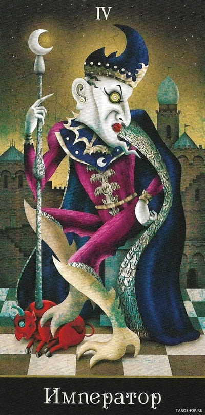 The Emperor — Deviant Moon Tarot