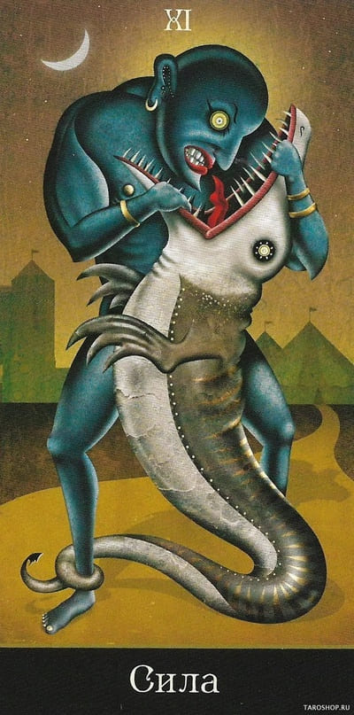 Strength — Deviant Moon Tarot