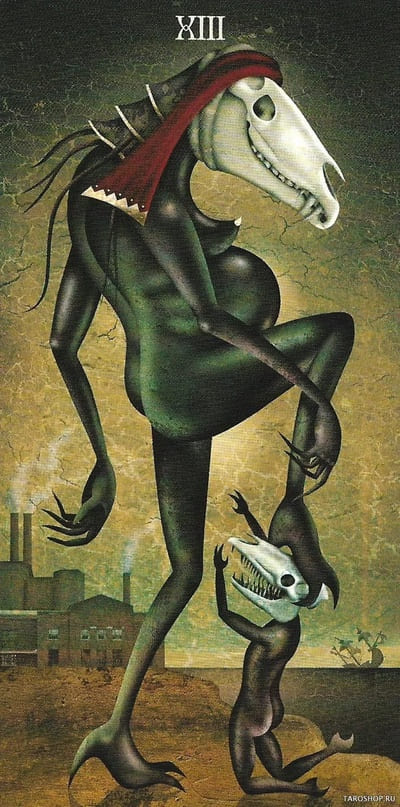 La Muerte — Deviant Moon Tarot