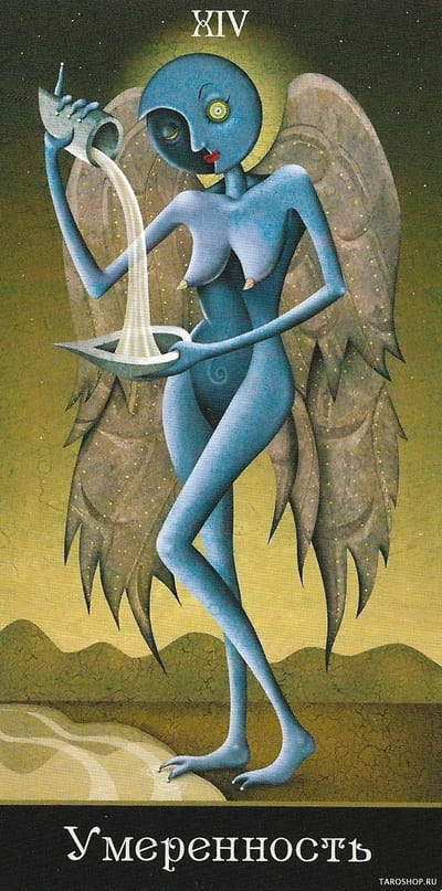 Temperance — Deviant Moon Tarot