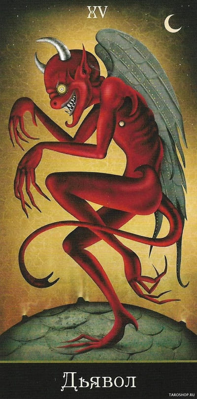The Devil — Deviant Moon Tarot
