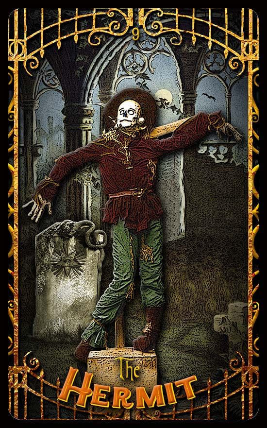 The Hermit — Trick or Tarot