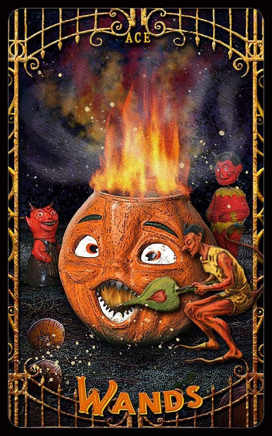 Ace of Wands — Trick or Tarot