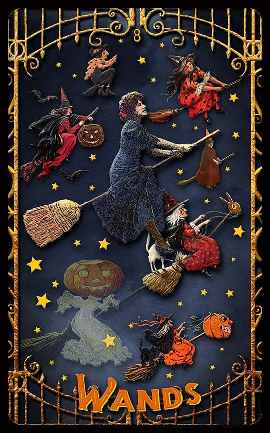Eight of Wands — Trick or Tarot