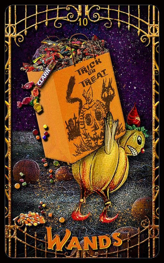 Ten of Wands — Trick or Tarot