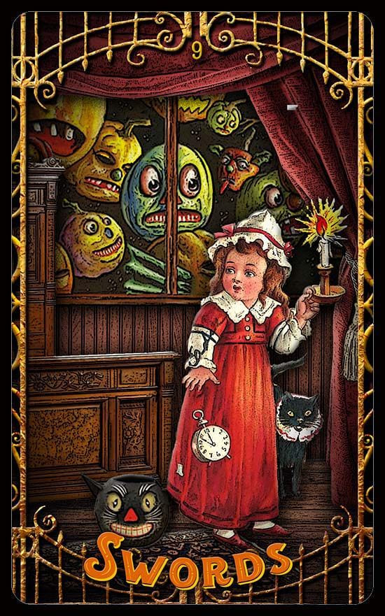 Nine of Swords — Trick or Tarot