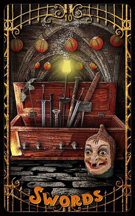 Ten of Swords — Trick or Tarot
