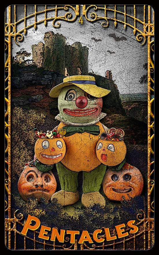 Four of Pentacles — Trick or Tarot