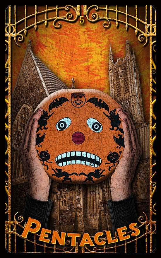 Five of Pentacles — Trick or Tarot