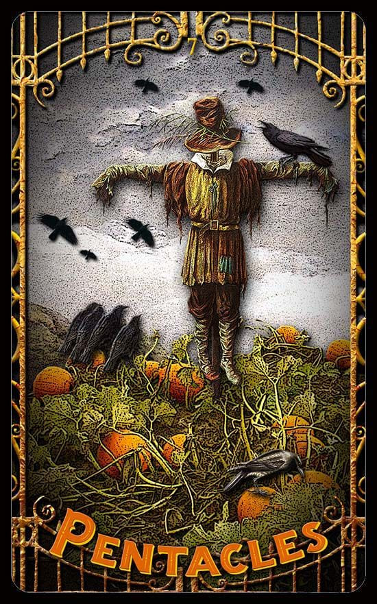 Seven of Pentacles — Trick or Tarot