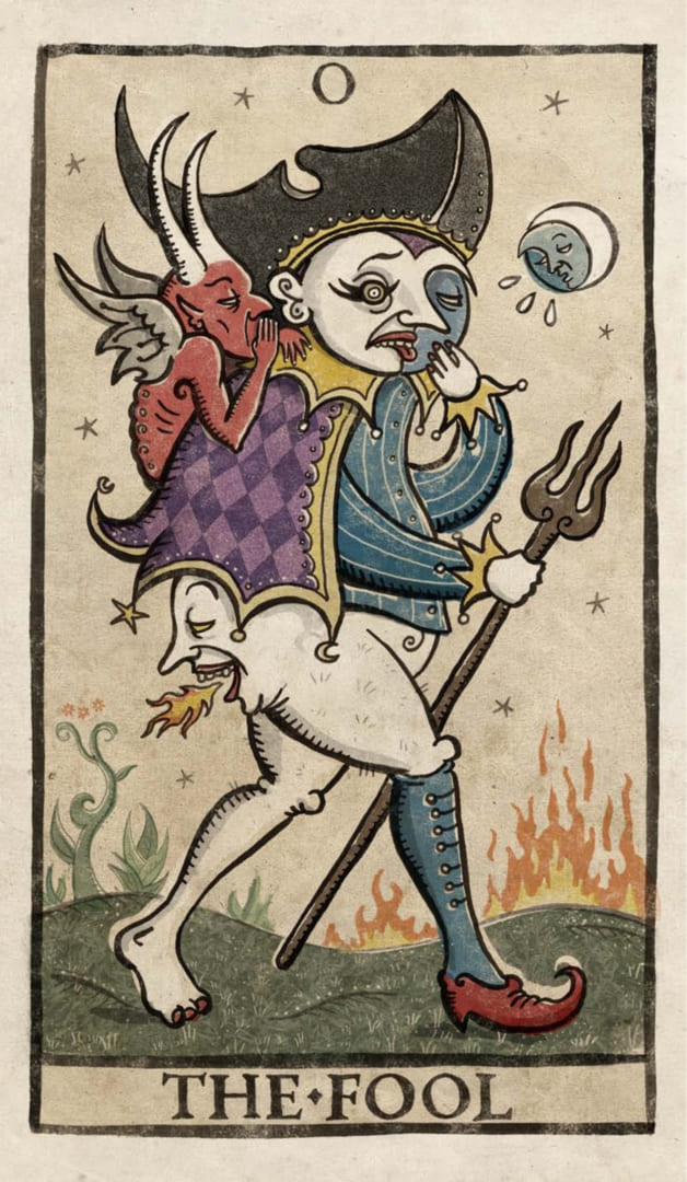 El Loco — Trionfi Della Luna Tarot