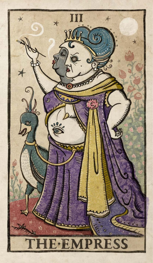 The Empress — Trionfi Della Luna Tarot