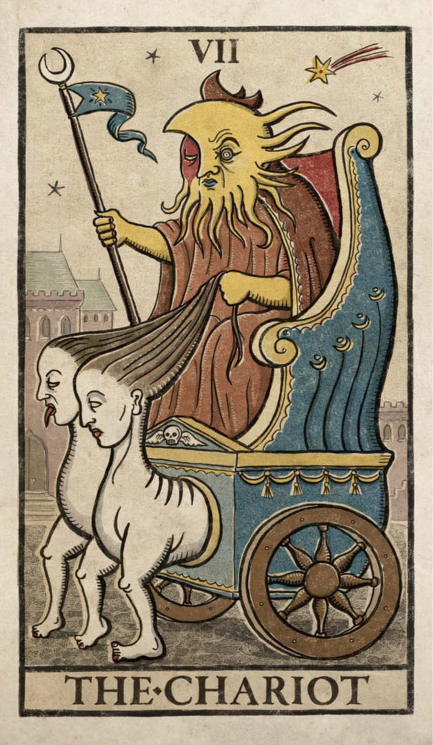 The Chariot — Trionfi Della Luna Tarot