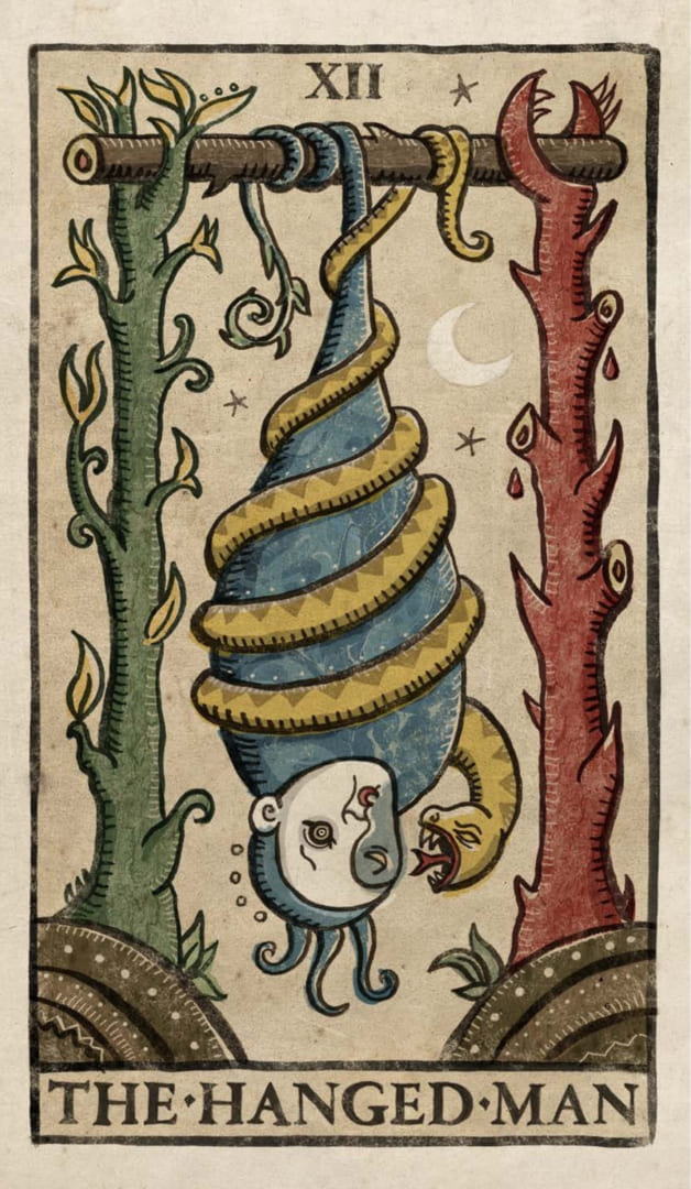 The Hanged Man — Trionfi Della Luna Tarot