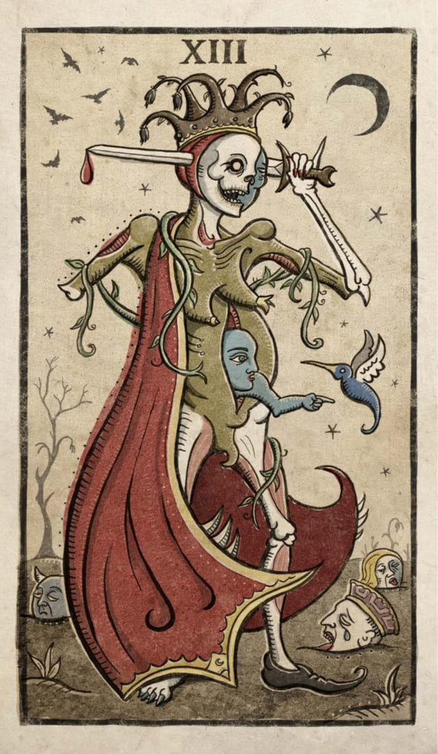 Death — Trionfi Della Luna Tarot