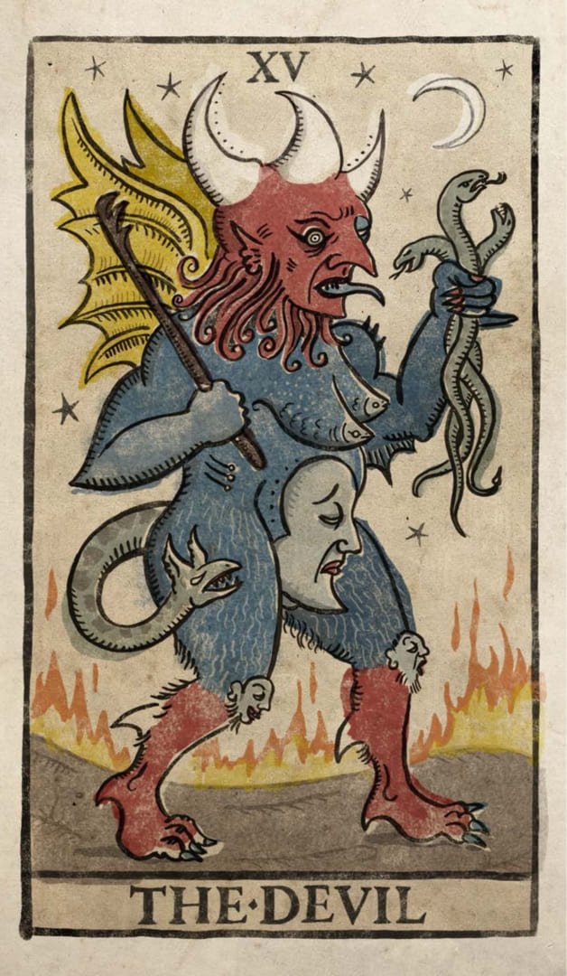 The Devil — Trionfi Della Luna Tarot