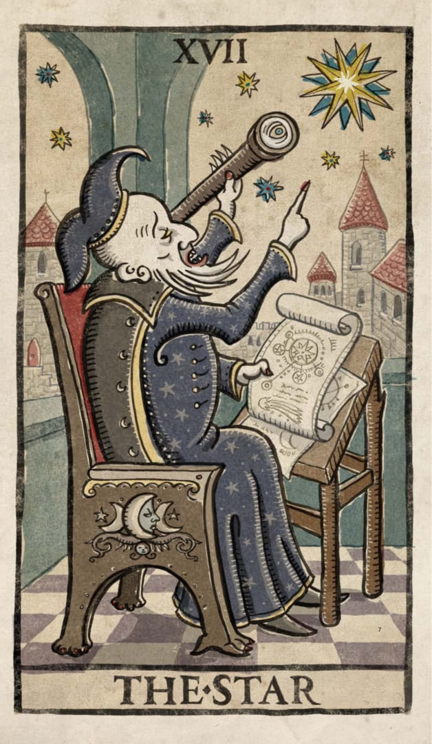 The Star — Trionfi Della Luna Tarot
