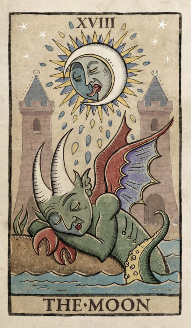 The Moon — Trionfi Della Luna Tarot