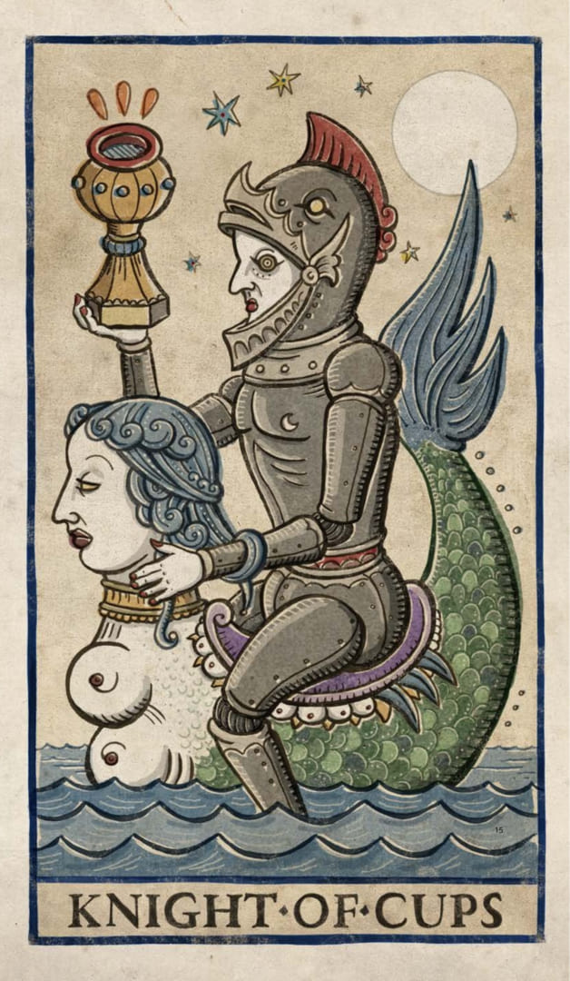 Knight of Cups — Trionfi Della Luna Tarot