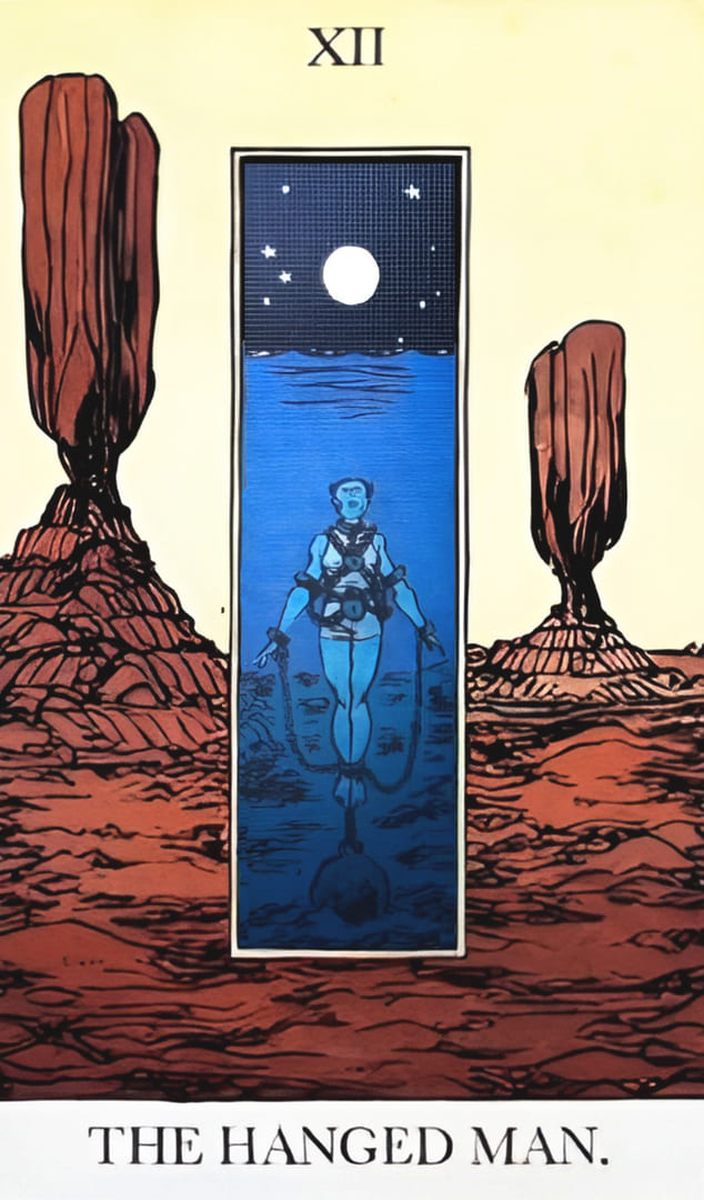 The Hanged Man — The Unveiled Tarot