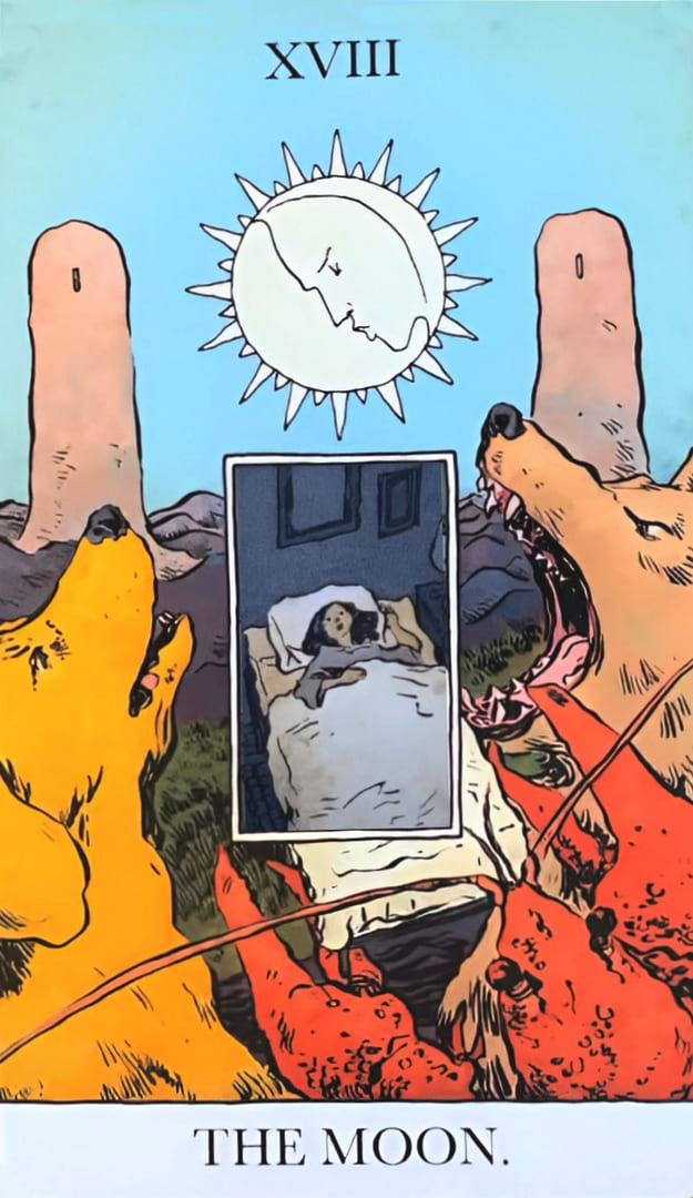 The Moon — The Unveiled Tarot