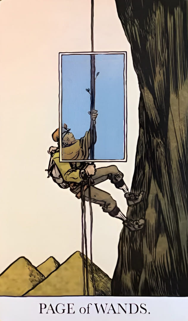 Page of Wands — The Unveiled Tarot