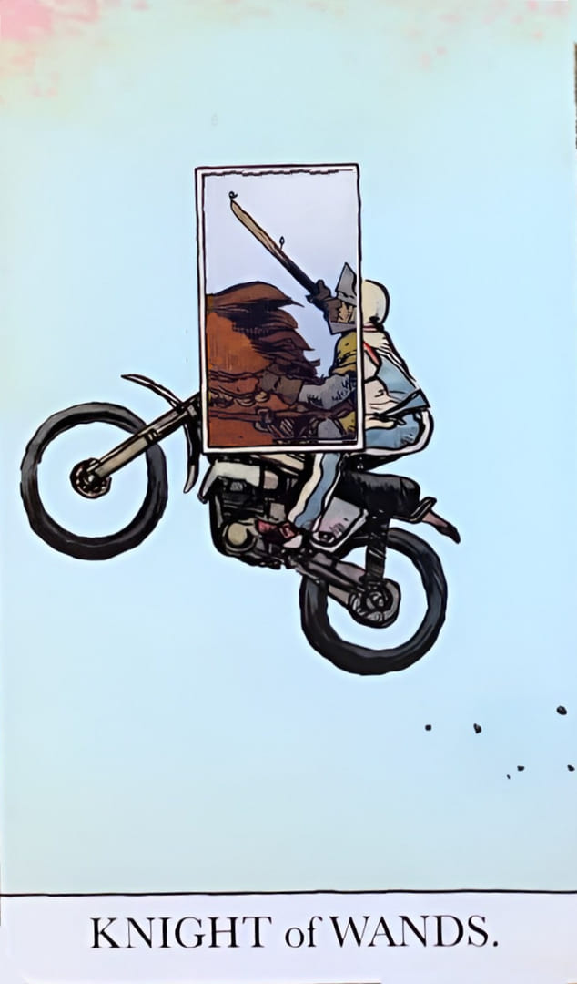 Knight of Wands — The Unveiled Tarot