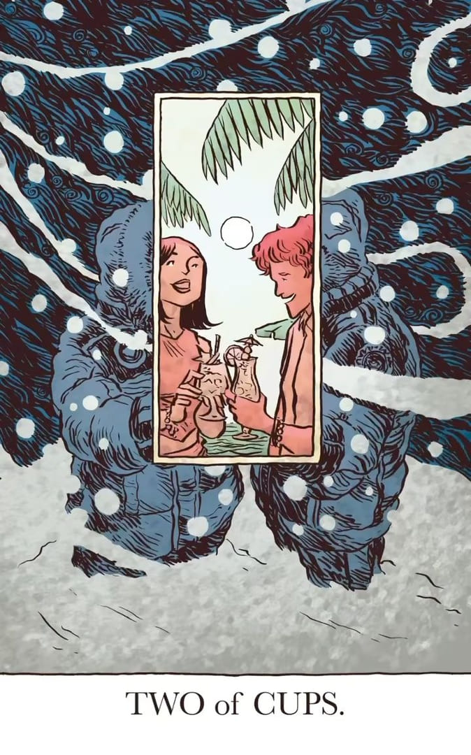 Two of Cups — The Unveiled Tarot