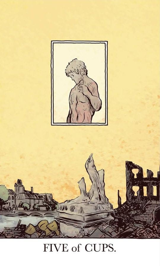 Five of Cups — The Unveiled Tarot