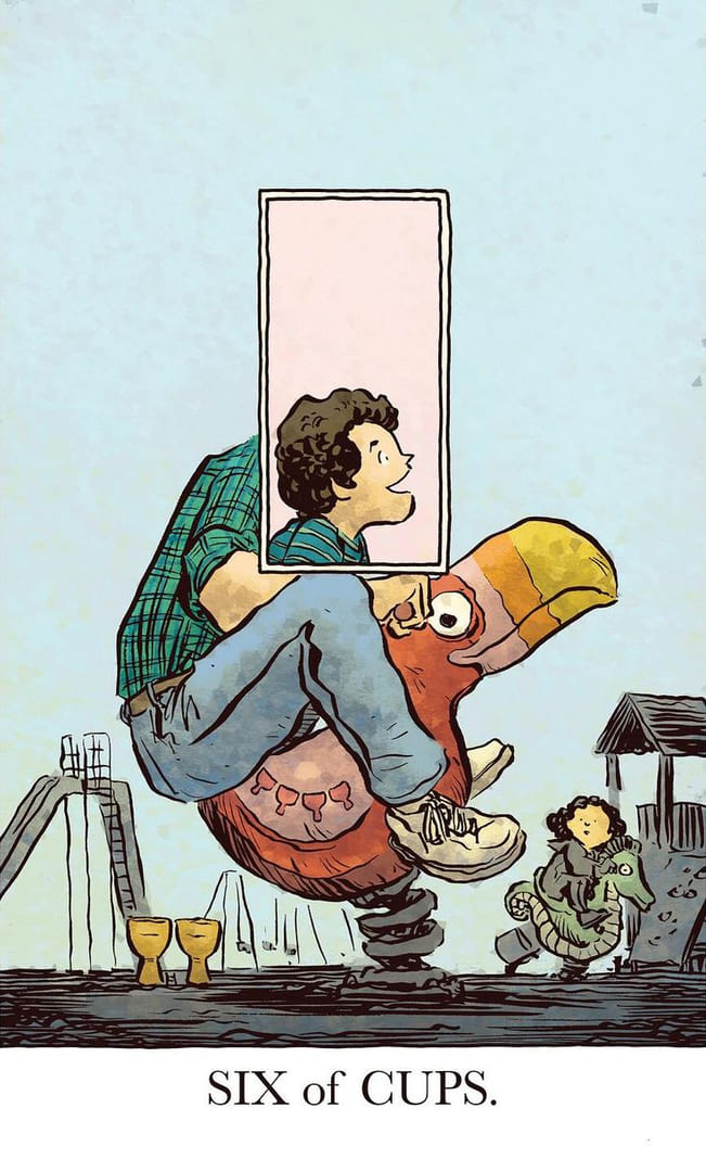 Six of Cups — The Unveiled Tarot