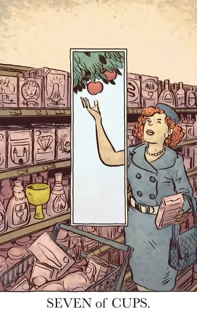 Seven of Cups — The Unveiled Tarot