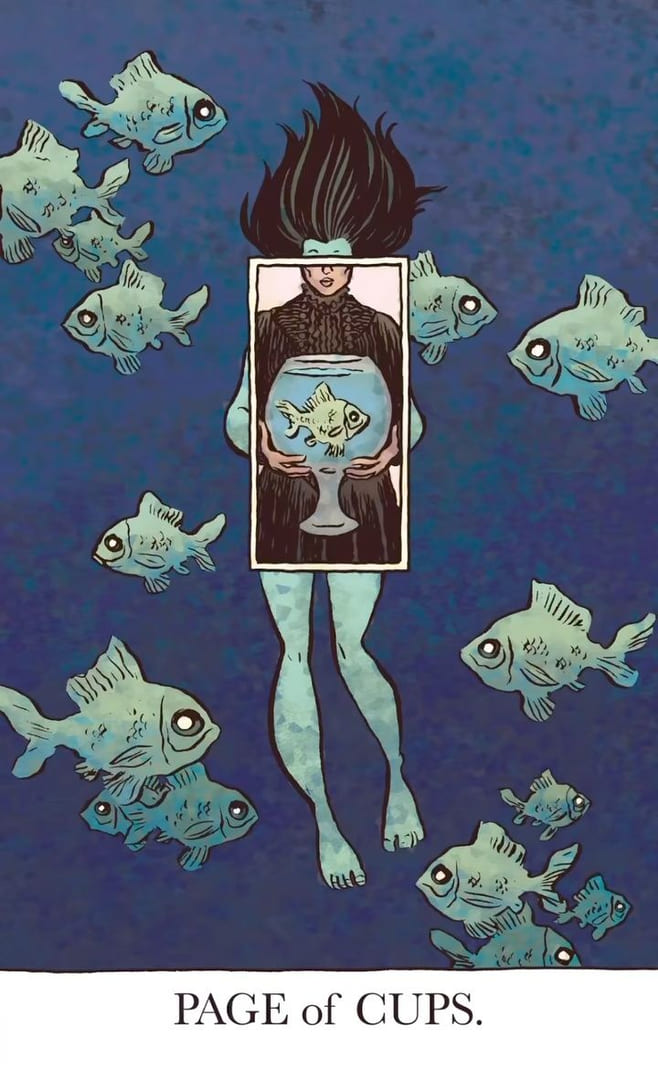 Page of Cups — The Unveiled Tarot