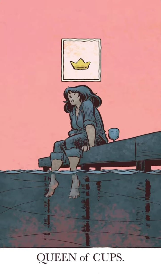 Queen of Cups — The Unveiled Tarot