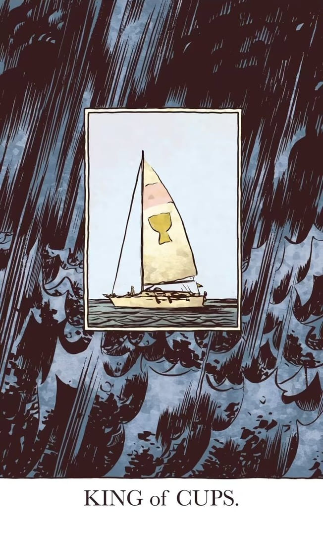 King of Cups — The Unveiled Tarot