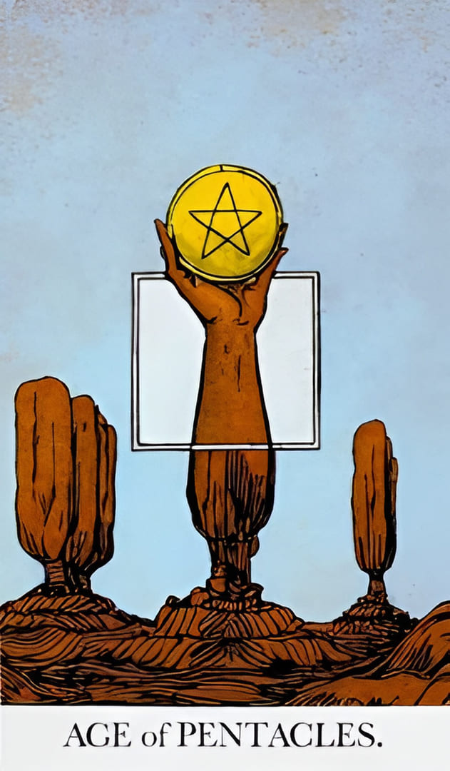 As de Oros — The Unveiled Tarot