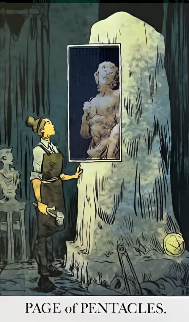 Sota de Oros — The Unveiled Tarot