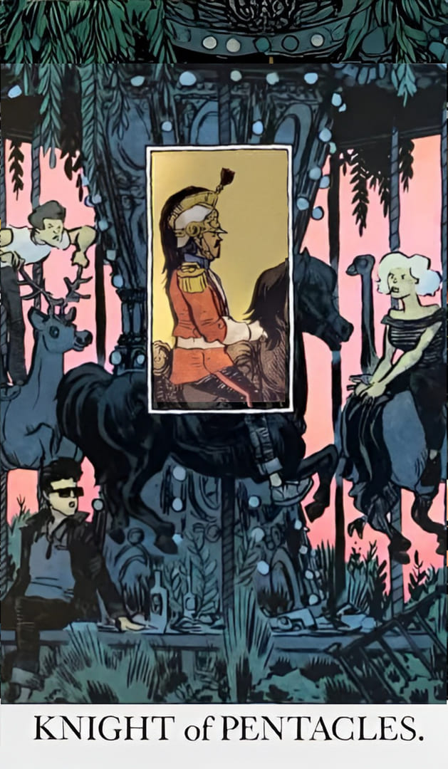 Caballo de Oros — The Unveiled Tarot