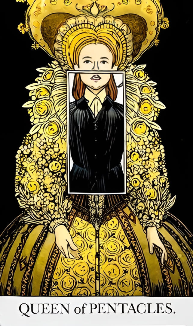 Reina de Oros — The Unveiled Tarot