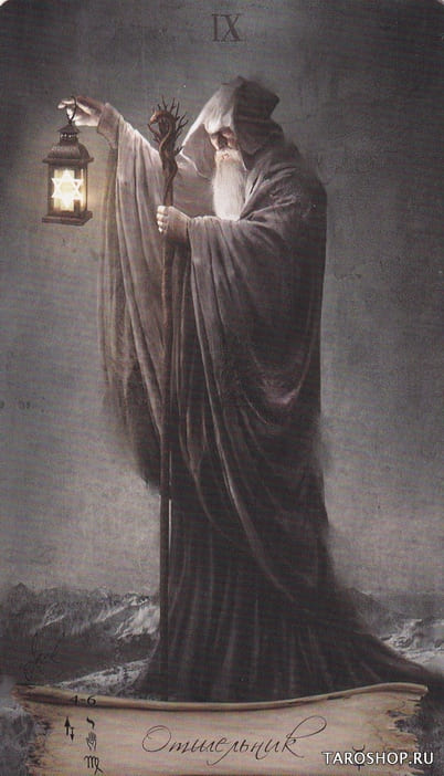 The Hermit — Heaven & Earth Tarot
