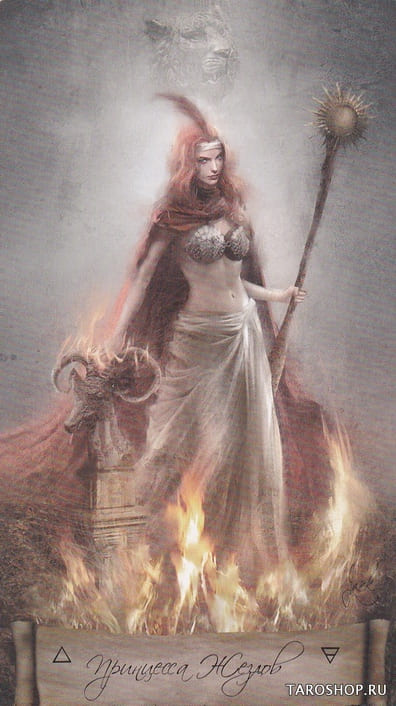 Page of Wands — Heaven & Earth Tarot